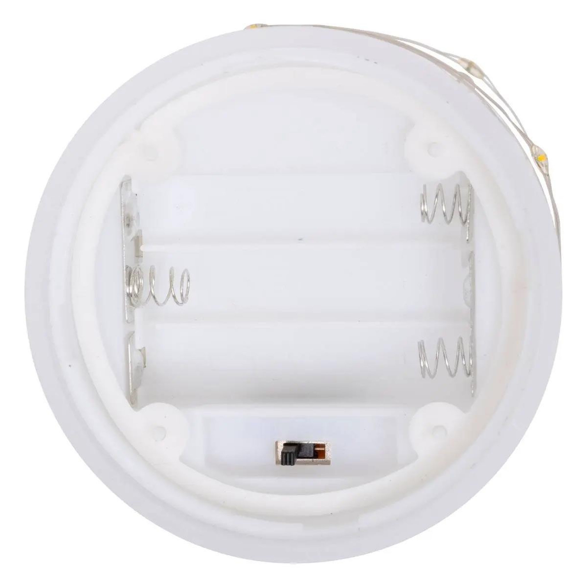 Voir la diapositive 4 : ATMOSPHERA Lot de 3 bougies led  copper  14cm blanc chaud