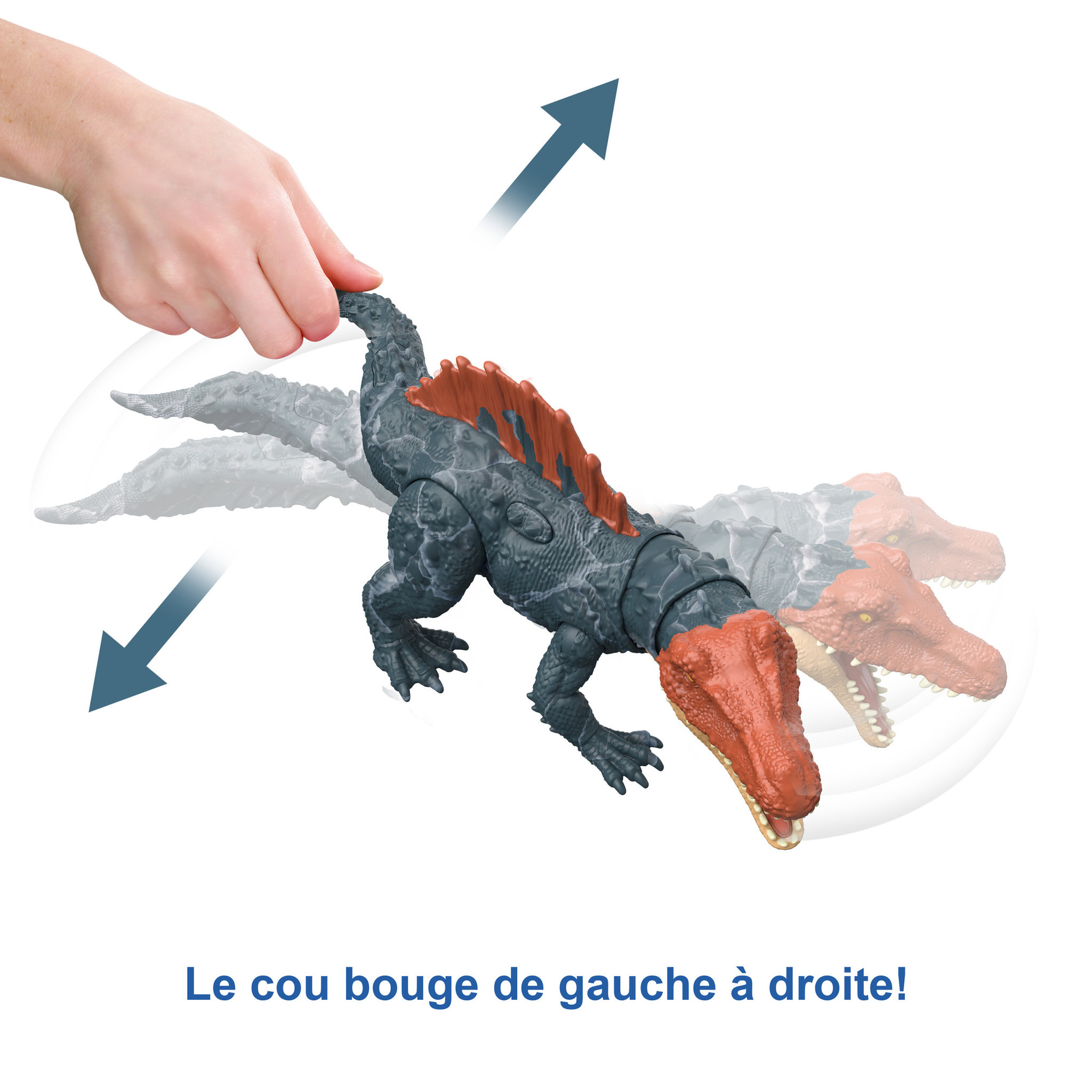 Voir la diapositive 6 : JURASSIC WORLD Siamosaurus méga Action Jurassic World 