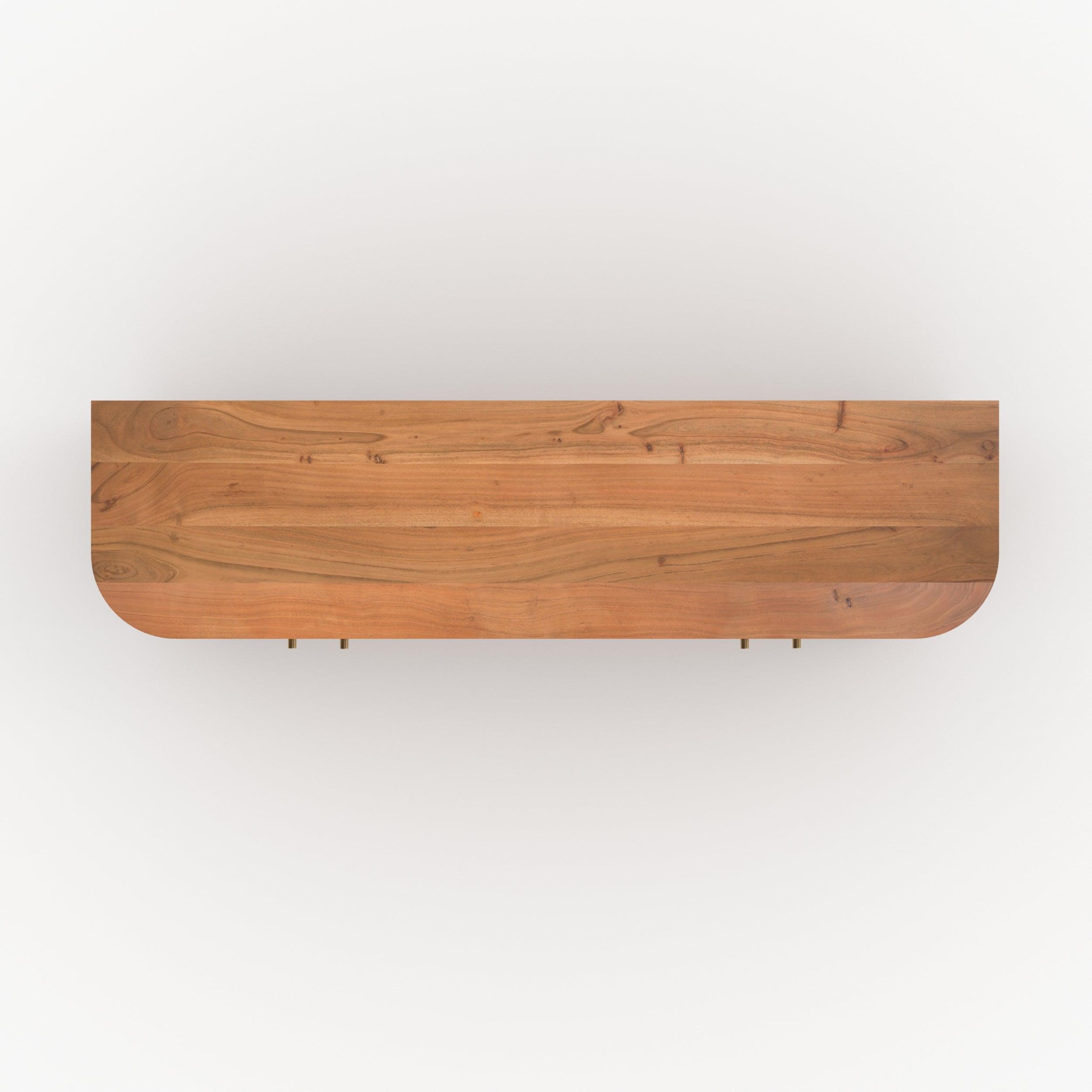 Voir la diapositive 5 : MAISON PAVANE Buffet en bois d'acacia 4 portes-paola