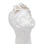 Voir la diapositive 3 : Paris Prix Vase Déco en Porcelaine  Young Lady Roses  26cm Blanc