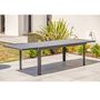 Voir la diapositive 3 : DCB GARDEN Table de jardin - Aluminium - Gris - COPENHAGUE