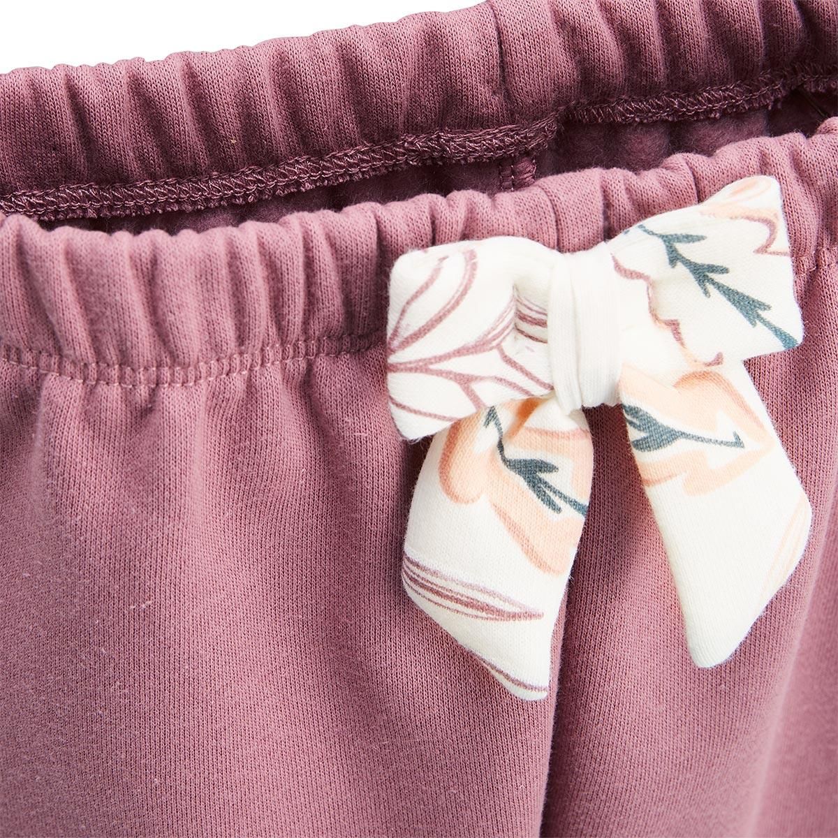 Petit Béguin Ensemble enfant sweat et pantalon en molleton Matcha