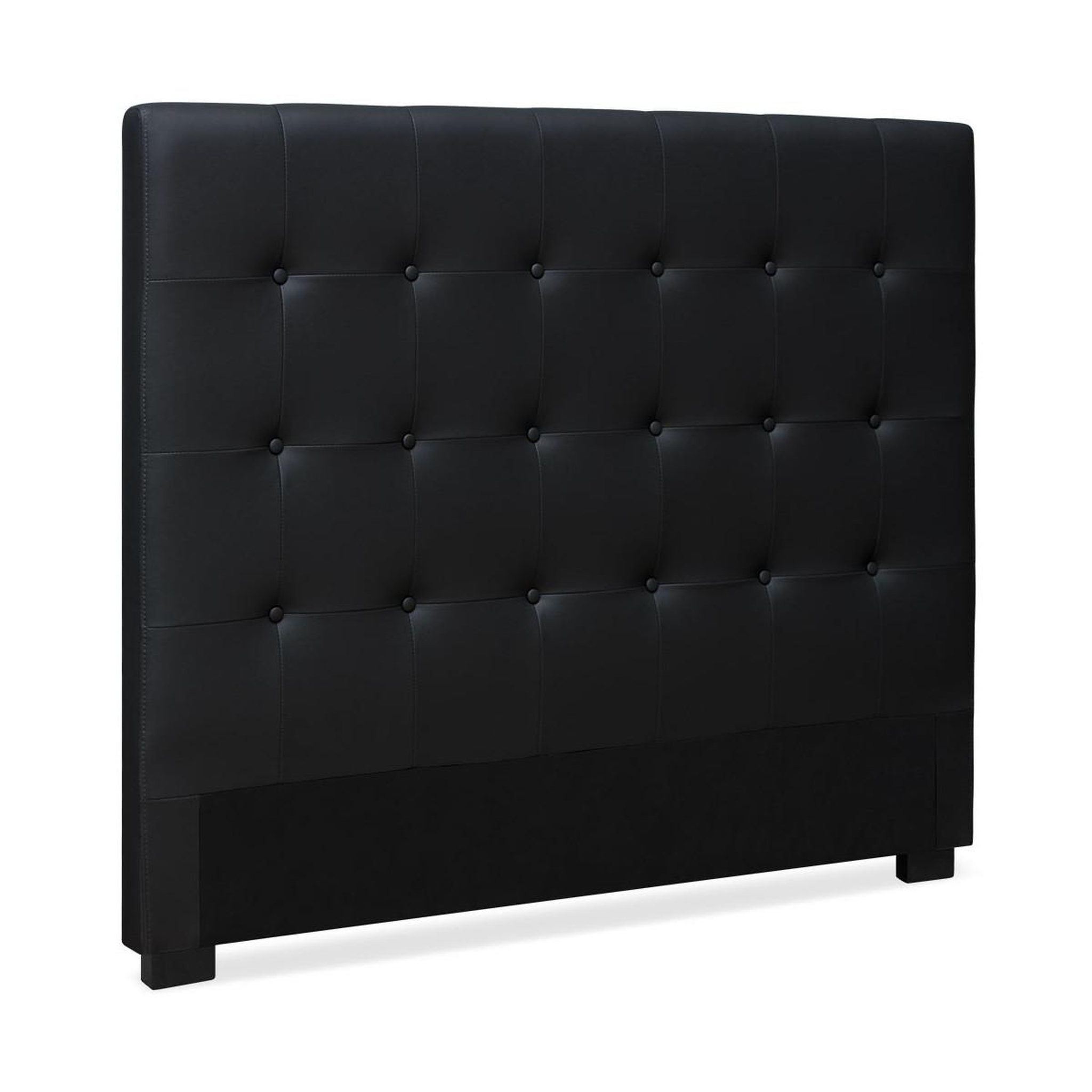 Voir la diapositive 2 : Paris Prix Tête de Lit Capitonnée  Amor  140cm Noir