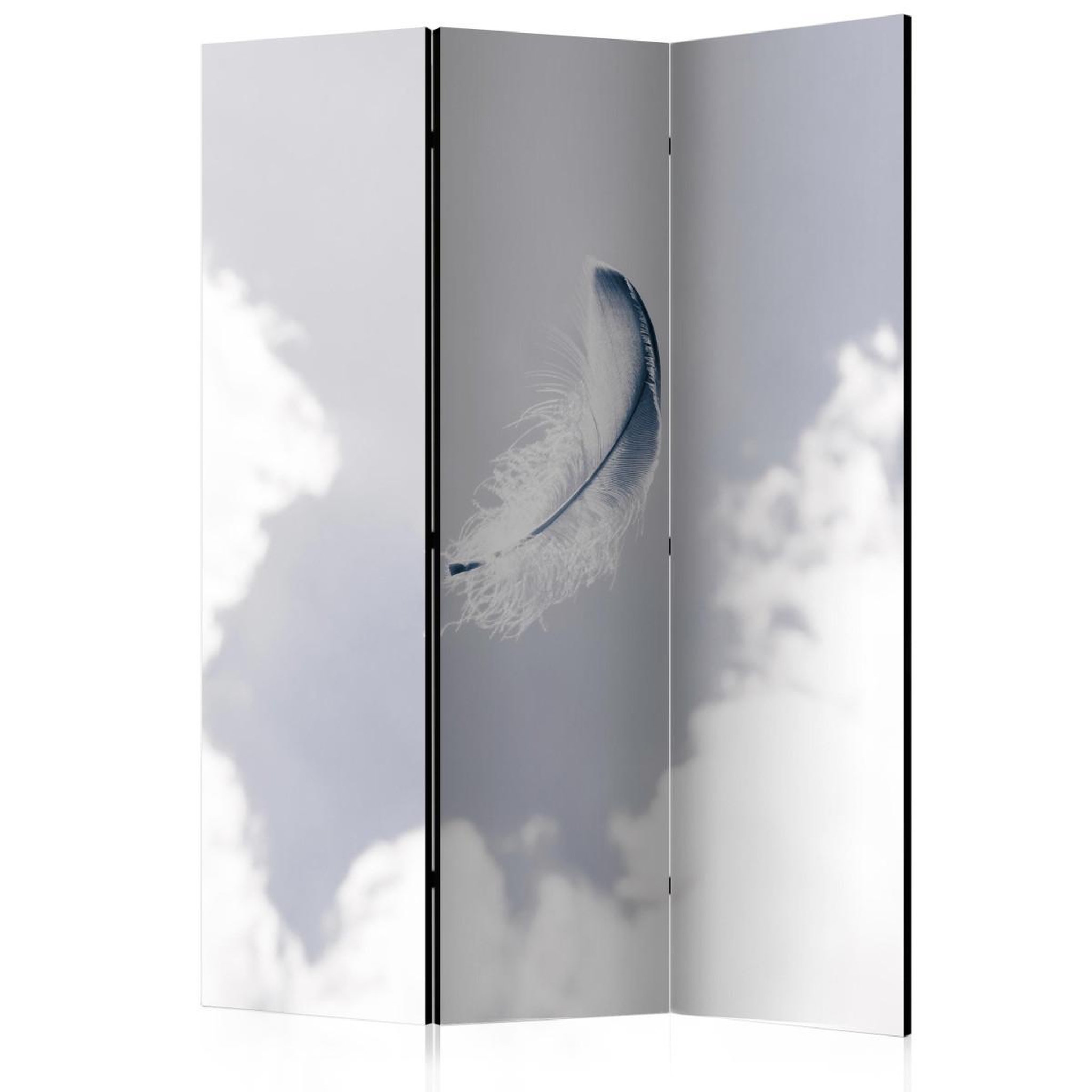 Paris Prix Paravent 3 volets  angelic feather  135x172cm