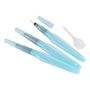 Voir la diapositive 1 : Paris Prix Lot de 3 Pinceaux  Réservoir d'Eau  18cm Bleu