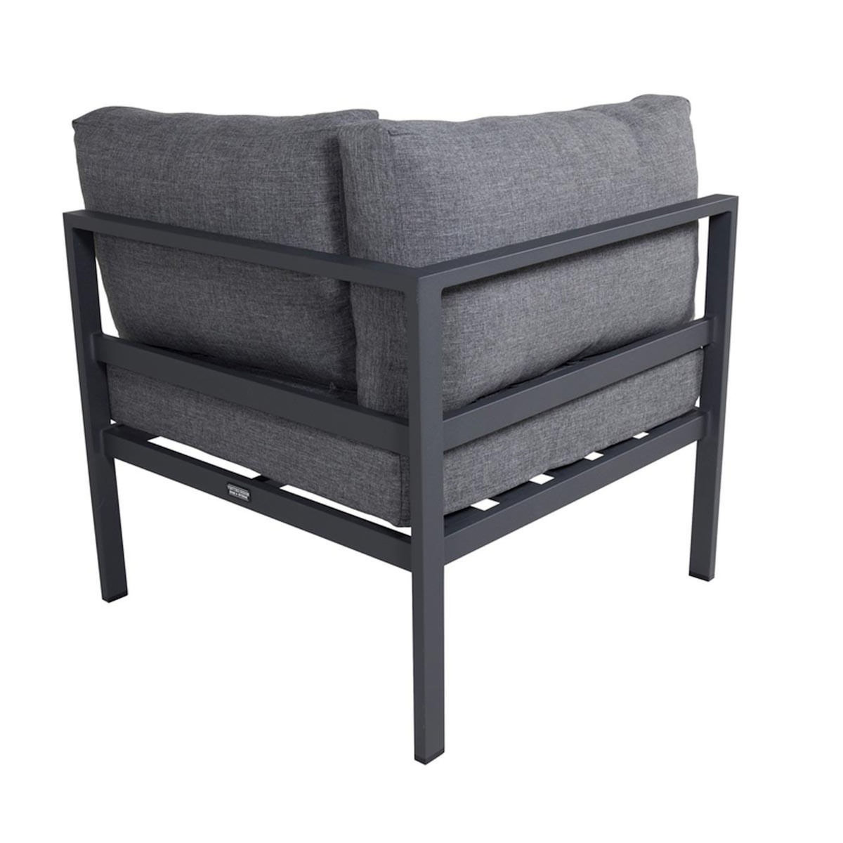 Paris Prix Module Canapé d'Angle de Jardin  Copacabana  74cm Noir