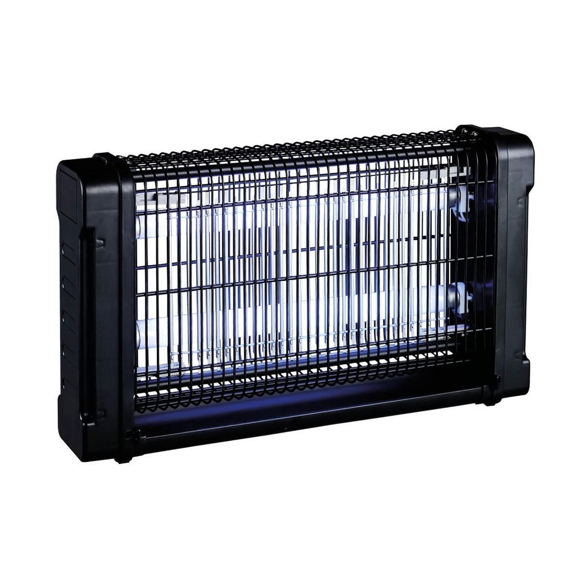 INTEC Lampe Anti Moustique Néon UV 20W Intérieur/Extérieur Piège à Insectes 80m2 Grille Haute Tension Anti Mouches Insectes volants