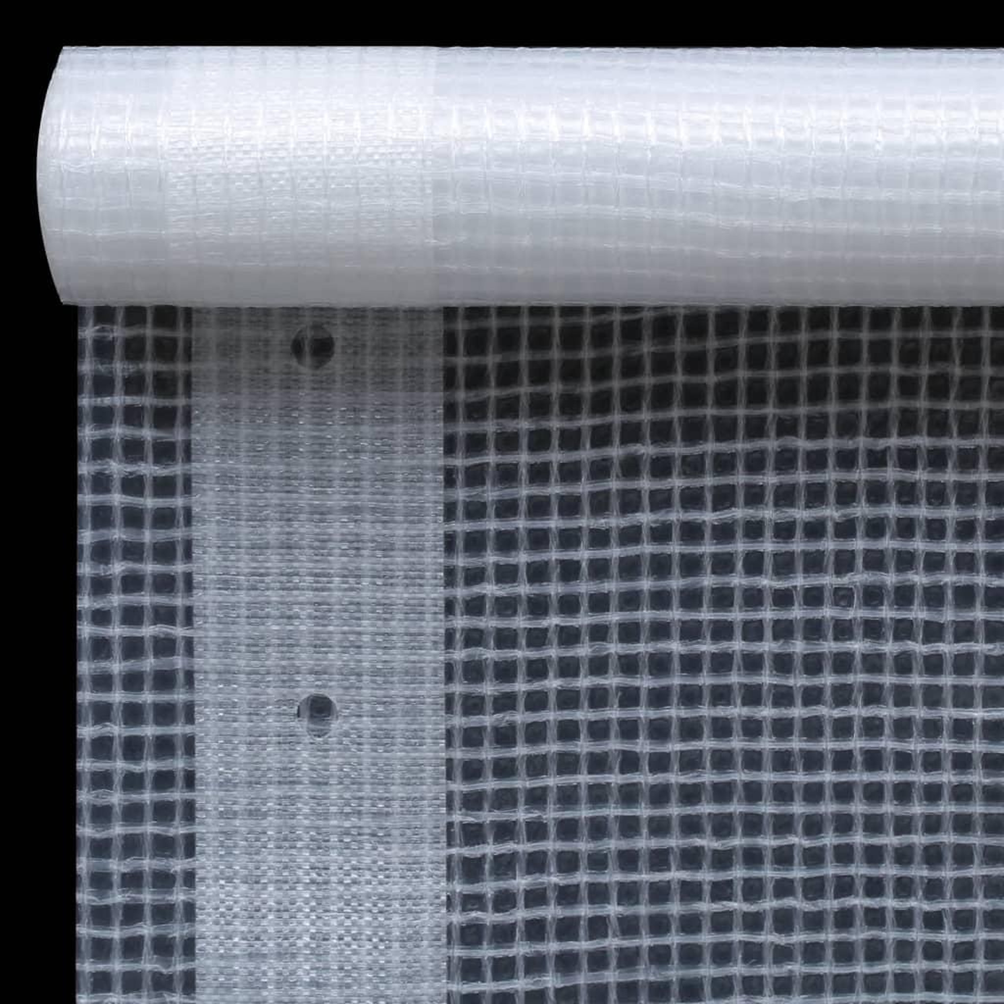 Voir la diapositive 3 : VIDAXL Baches Leno 2 pcs 260 g/m² 2x3 m Blanc