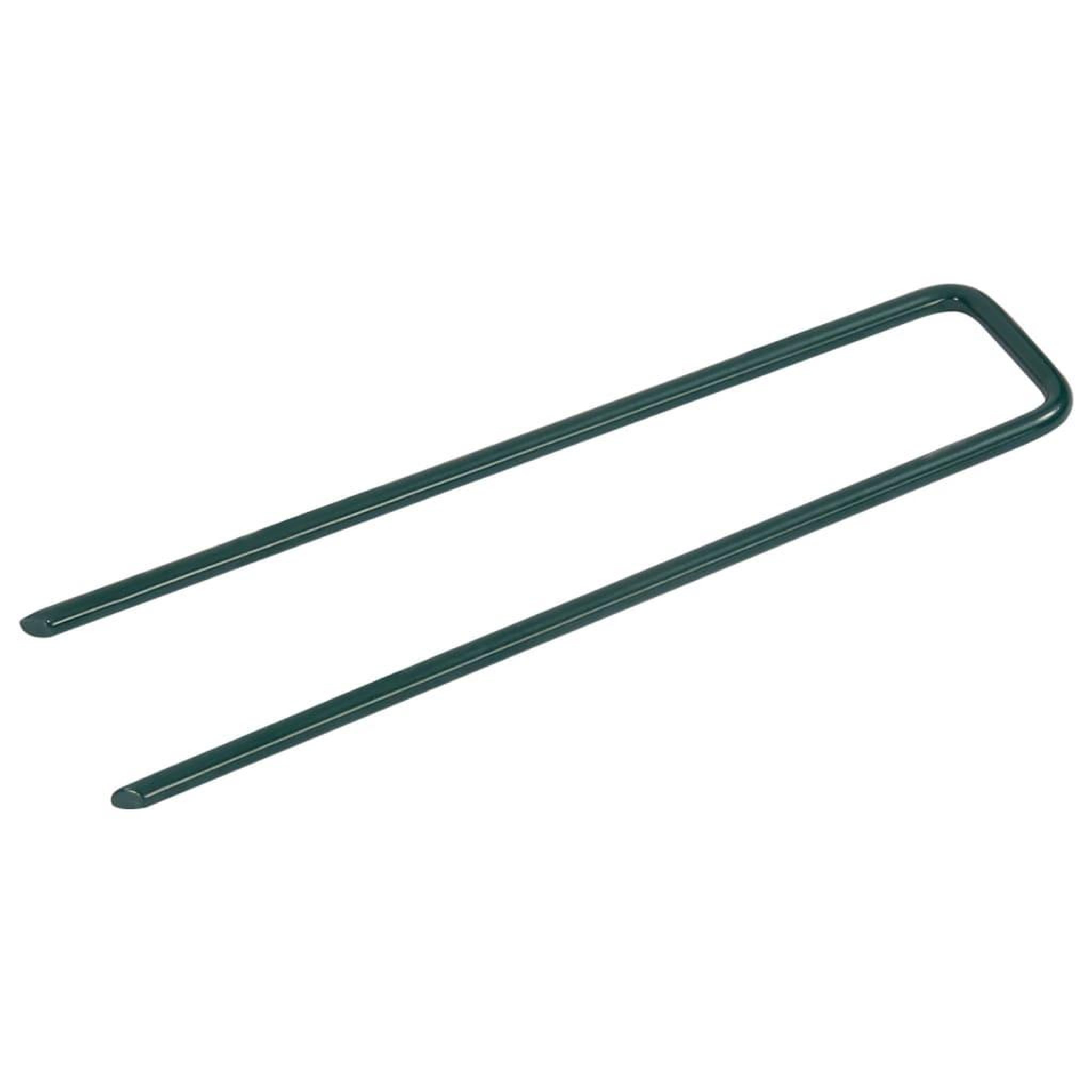 Voir la diapositive 2 : VIDAXL Clous pour gazon artificiel 50 pcs forme de u fer
