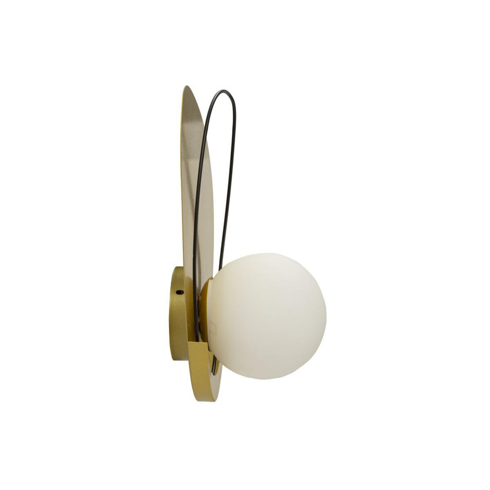 Voir la diapositive 2 : Paris Prix Applique murale en verre  circly  32cm or