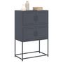 Voir la diapositive 4 : VIDAXL Buffet anthracite 68,5x38,5x107 cm acier