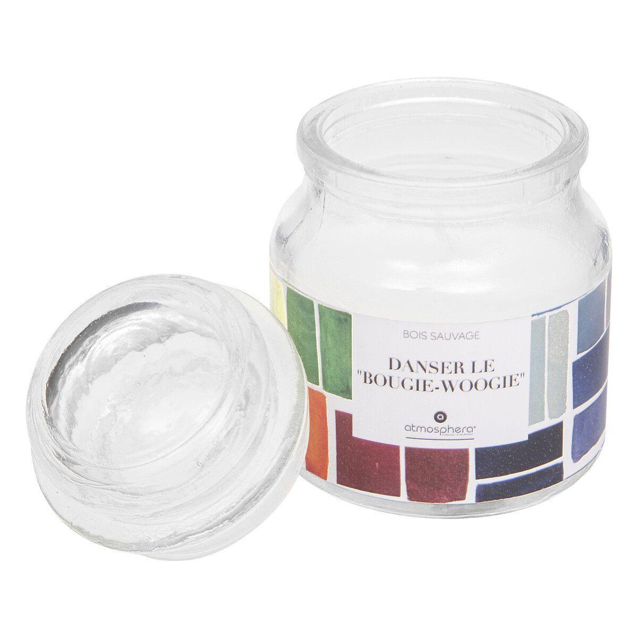 Voir la diapositive 2 : ATMOSPHERA Bougie parfumée  jomy  70g bois sauvage