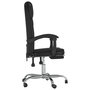 Voir la diapositive 4 : VIDAXL Fauteuil inclinable de bureau Noir Similicuir
