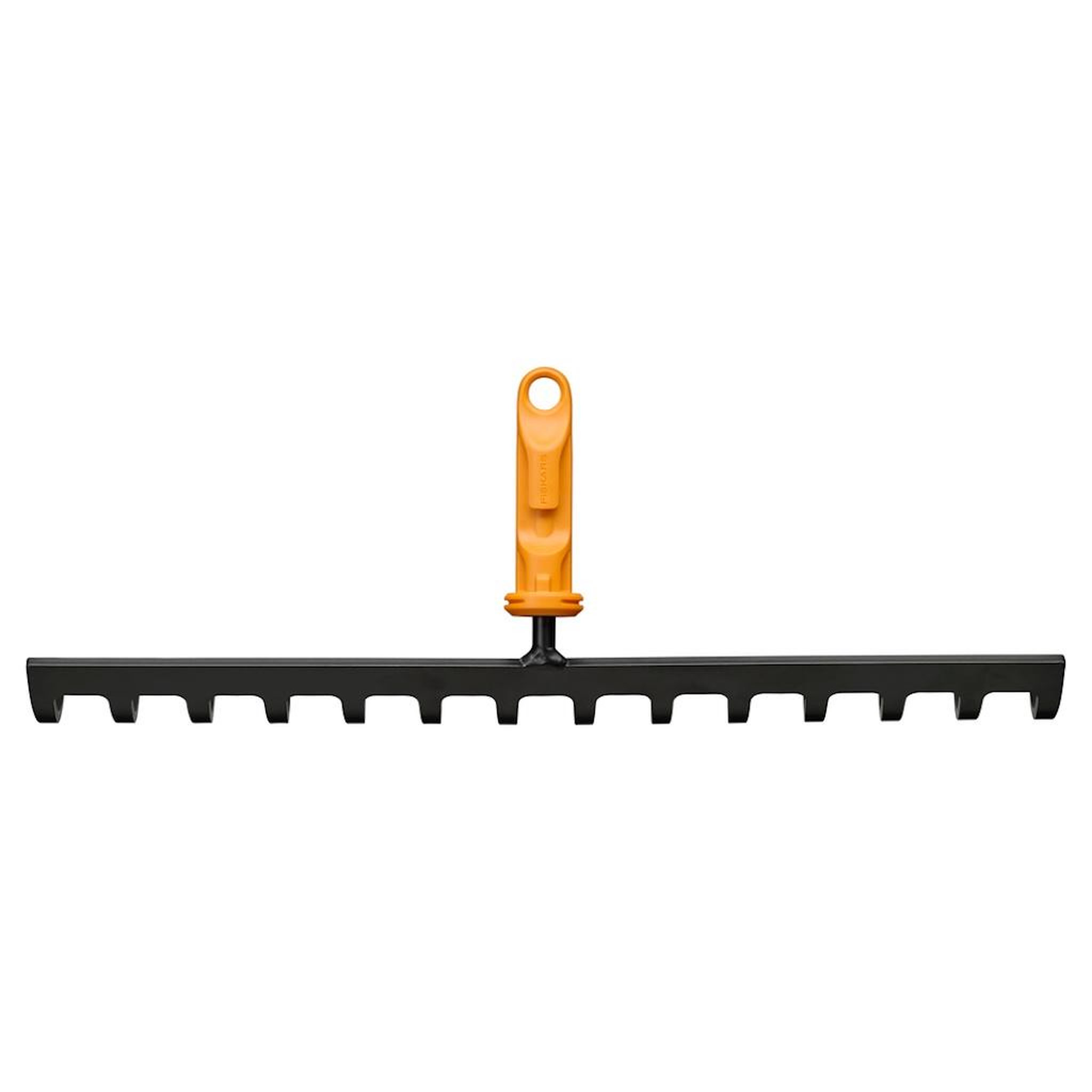 Fiskars Râteau - oneclick 14 dents 35,9 cm - ratisser et niveler les plantations