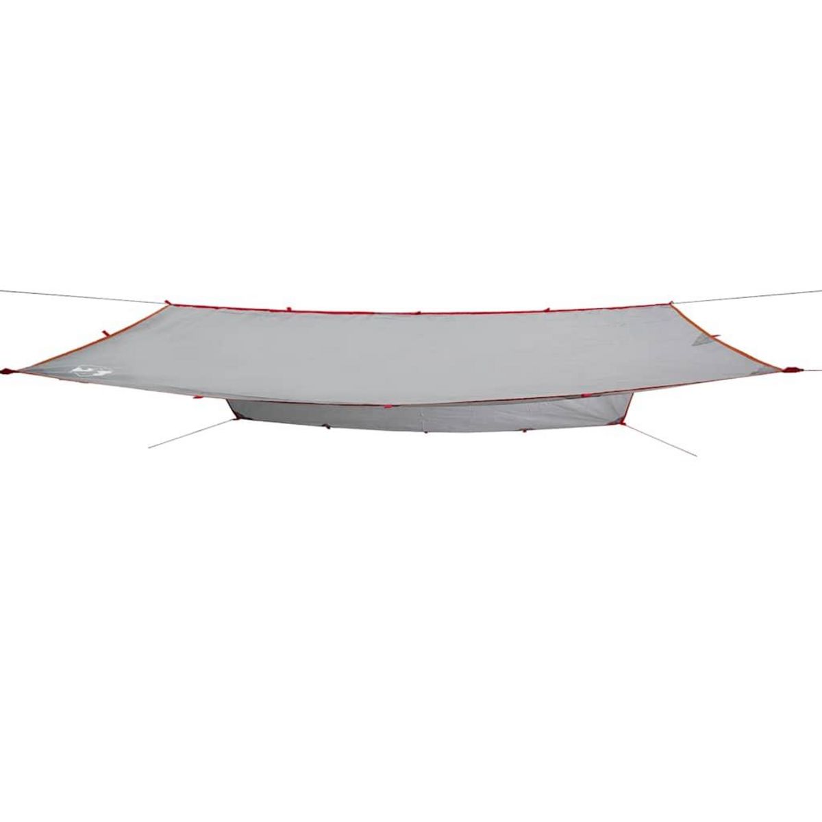 VIDAXL Bache de camping gris et orange 500x294 cm impermeable