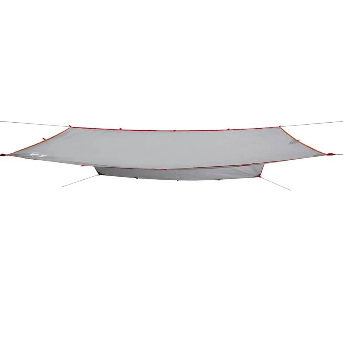 VIDAXL Bache de camping gris et orange 500x294 cm impermeable