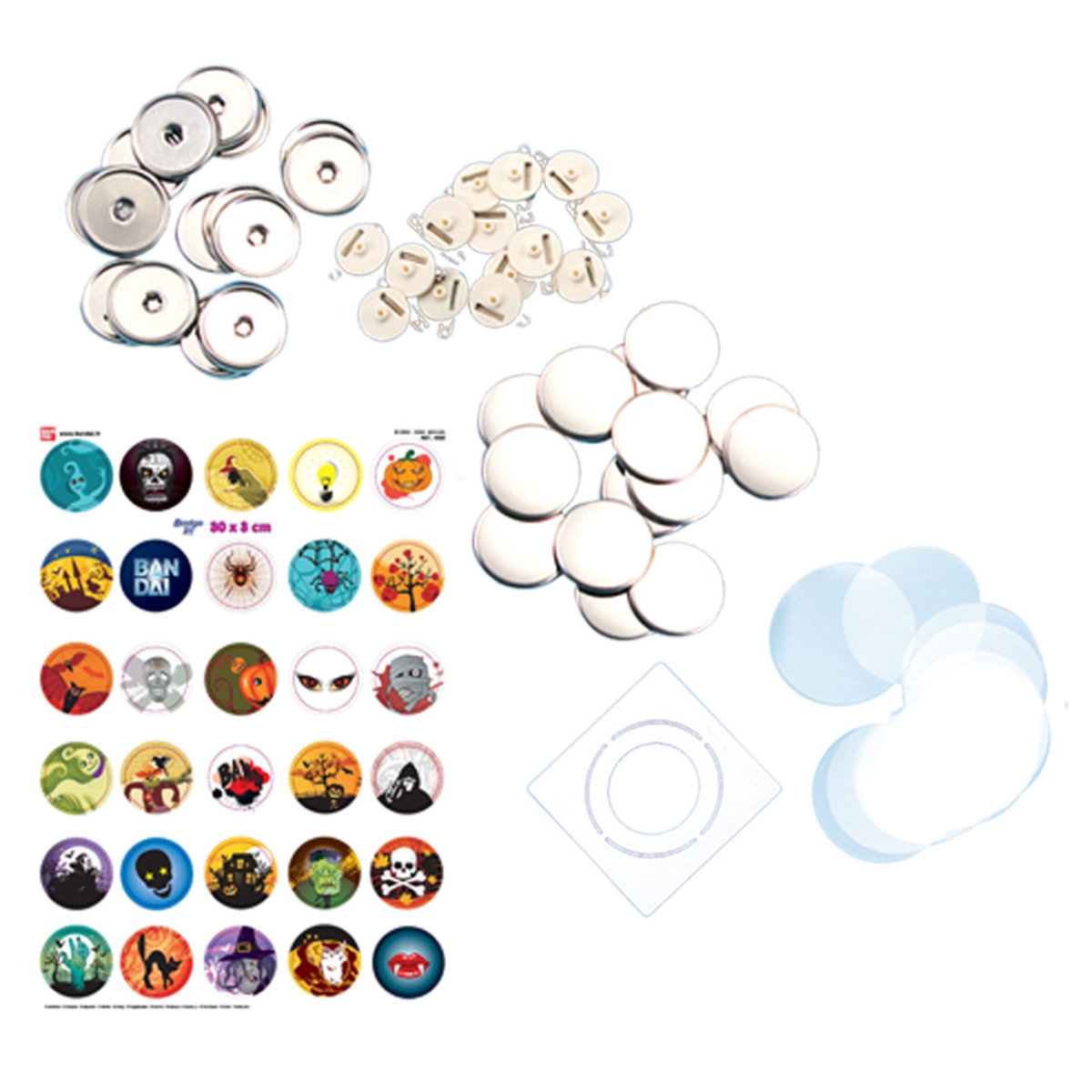 BANDAI Recharge badge it' New Style