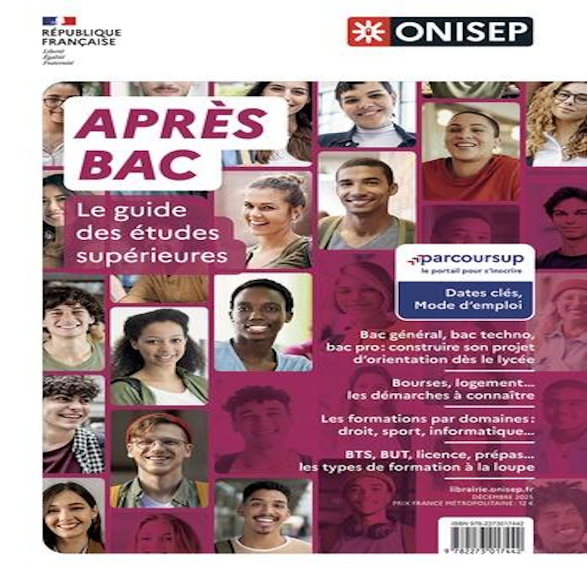 APRES-BAC. LE GUIDE DES ETUDES SUPERIEURES, ONISEP