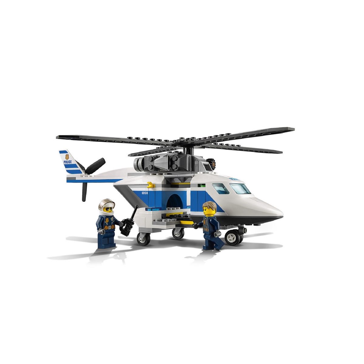 LEGO City 60138 - La course-poursuite en hélicoptère