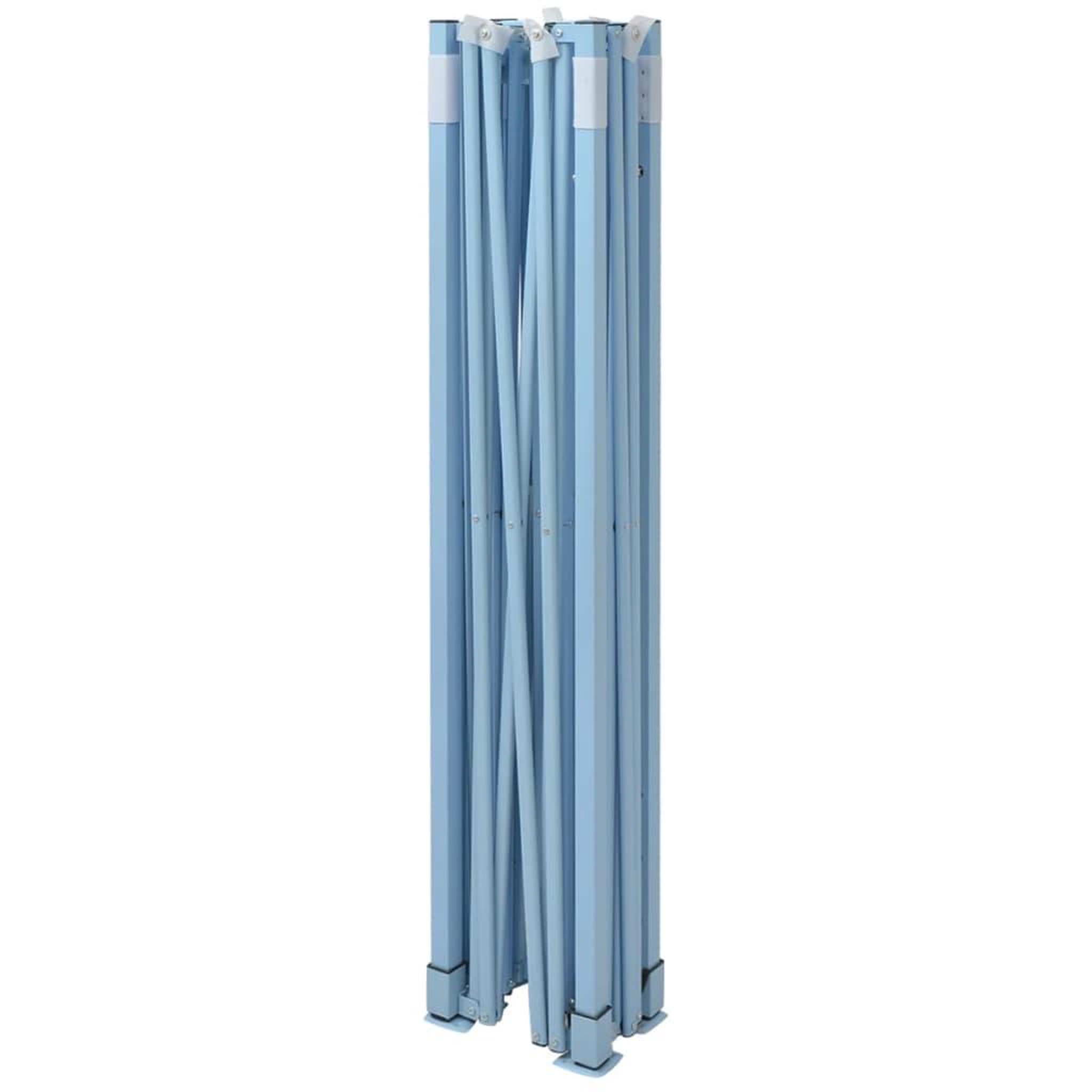 Voir la diapositive 4 : VIDAXL Tente pliable de reception avec 3 parois 291x413x315 cm blanc