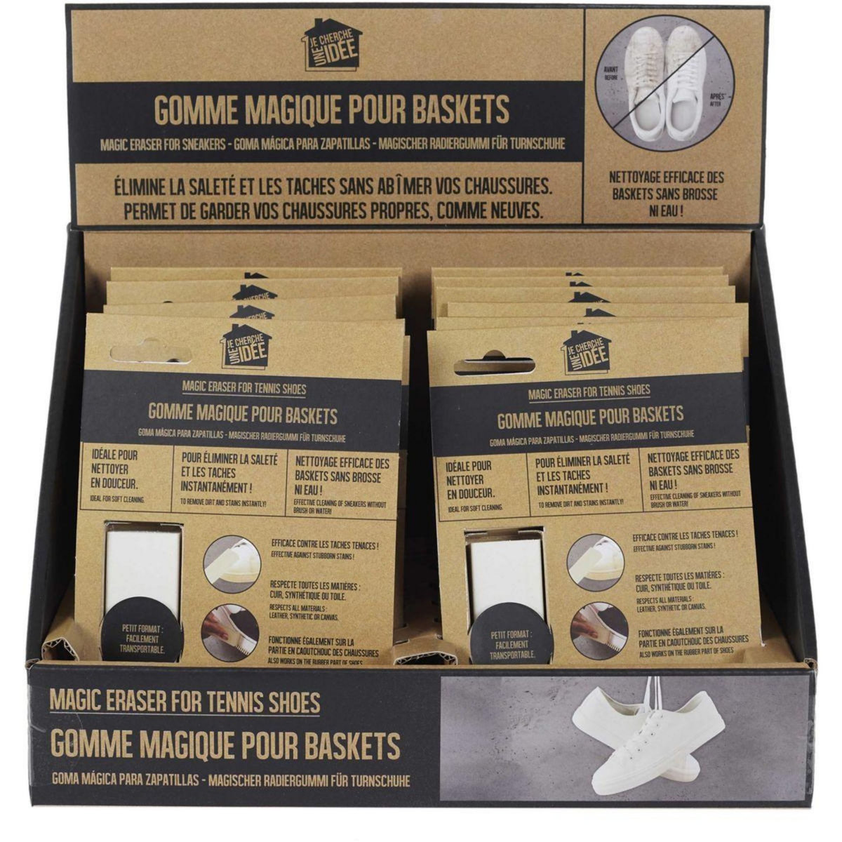 Je cherche une idee gomme magique DI8782