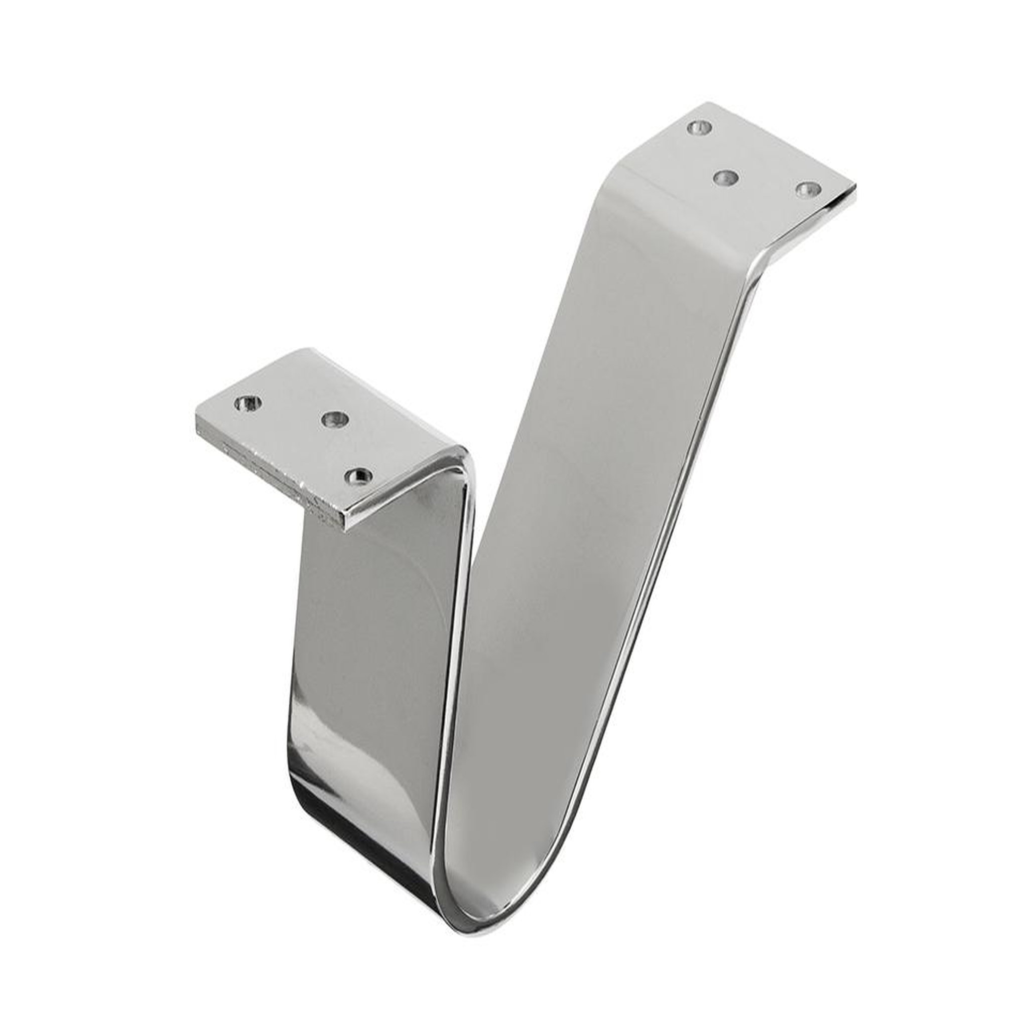 CENTRALE BRICO Pied de meuble fs008 120mm chrome brillant