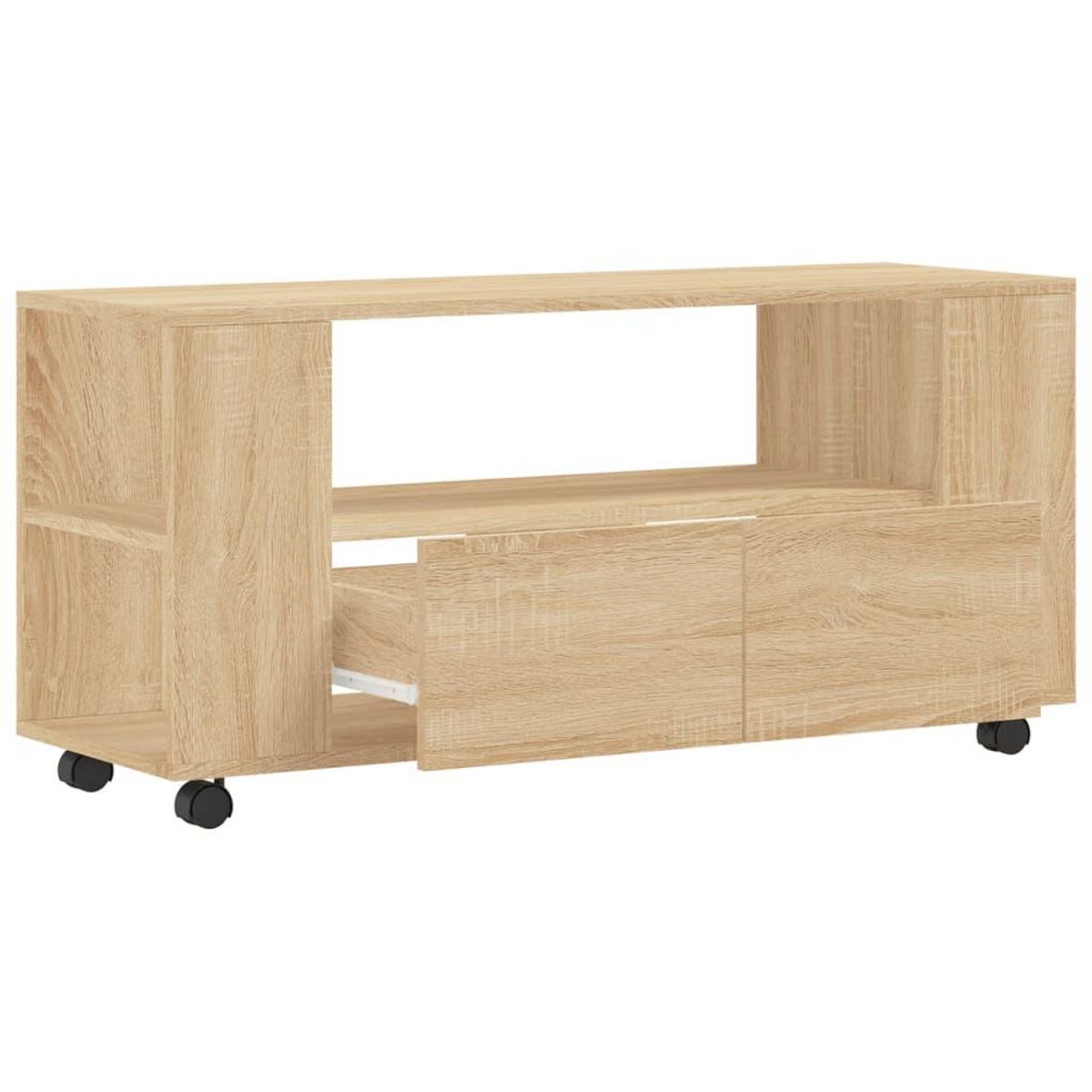 VIDAXL Meubles TV chene sonoma 102x34,5x43 cm bois d'ingenierie
