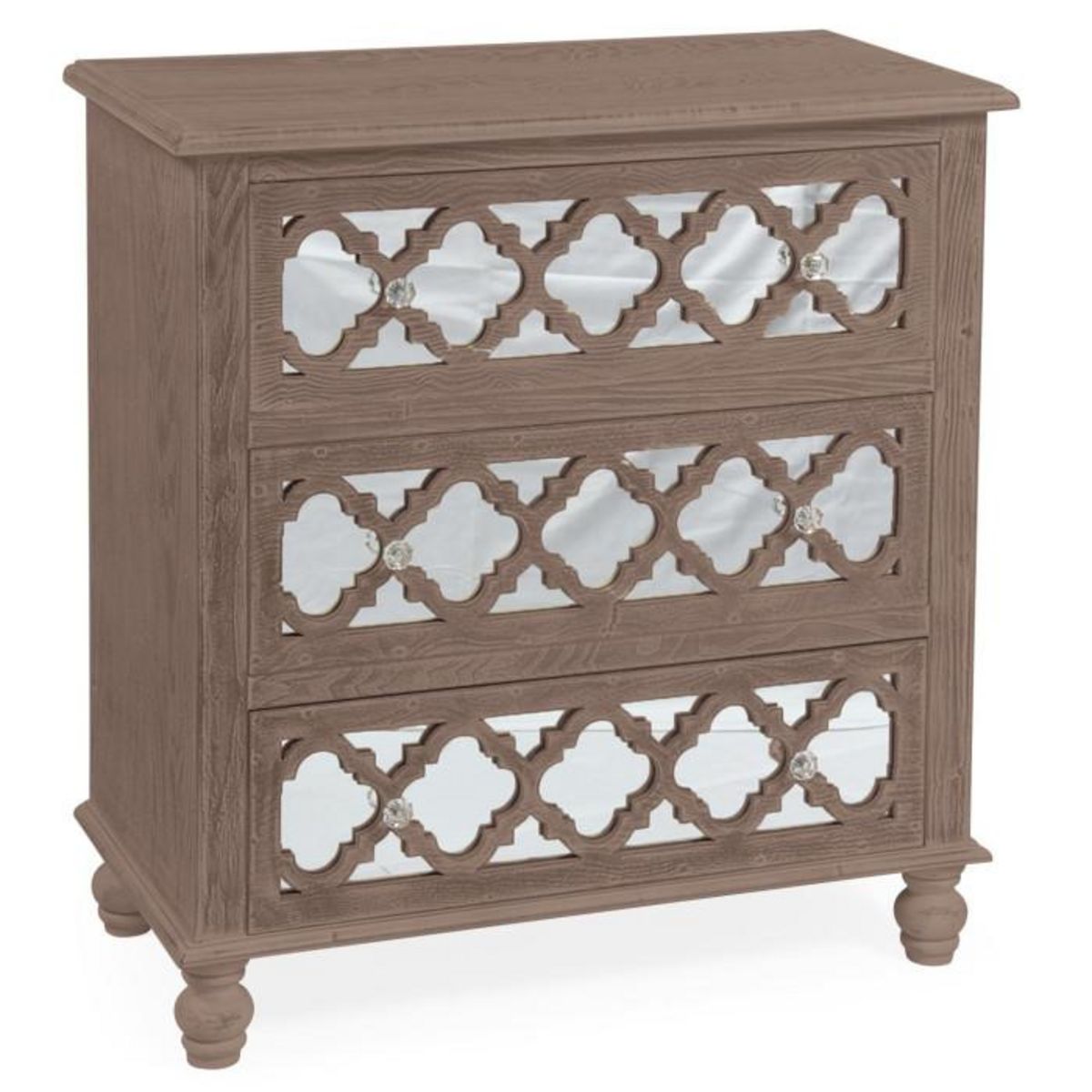 Paris Prix Commode 3 Tiroirs  Cléophée  86cm Naturel