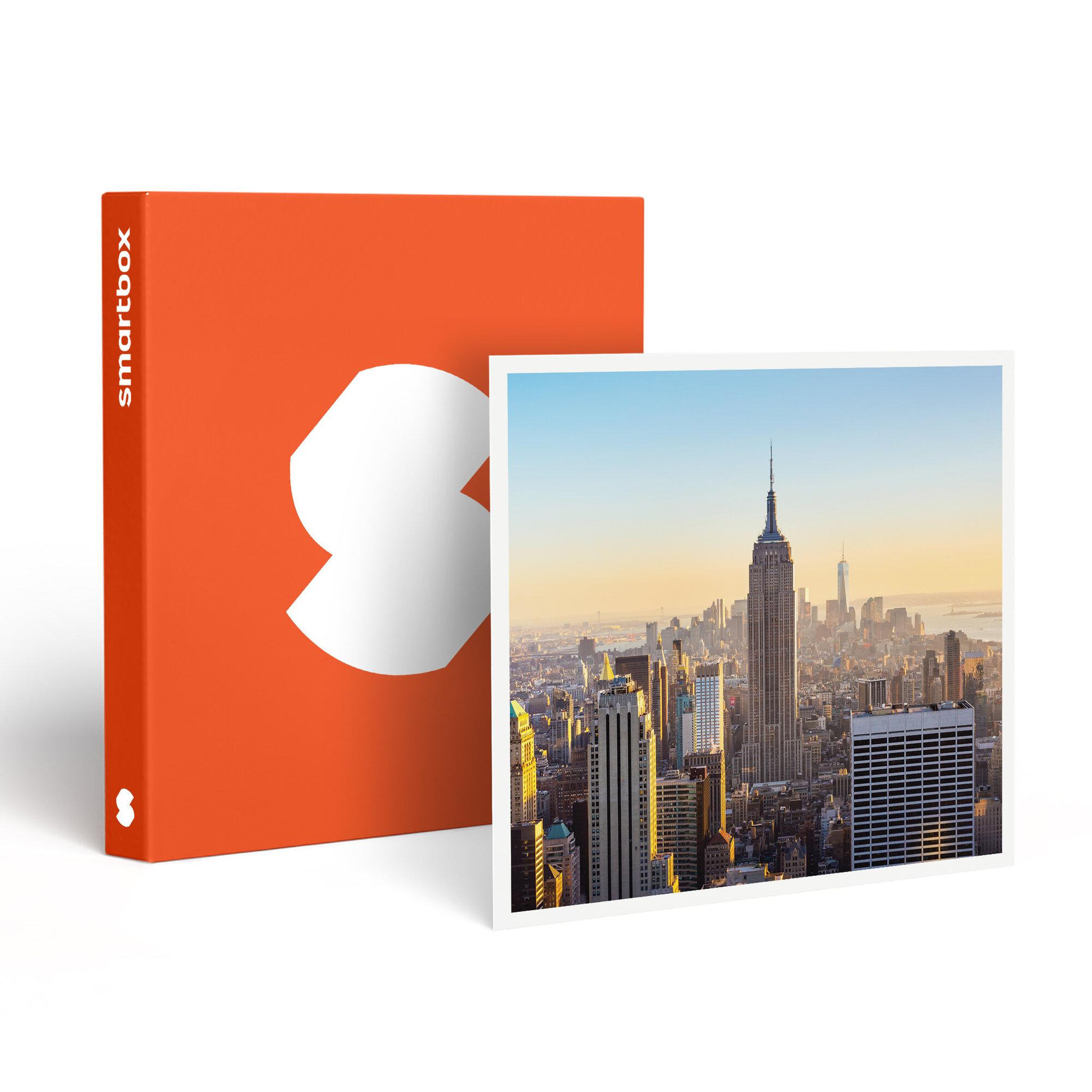 Smartbox City trip à new york : 5 jours en hôtel 4* à manhattan avec visites des lieux incontournables - coffret cadeau séjour