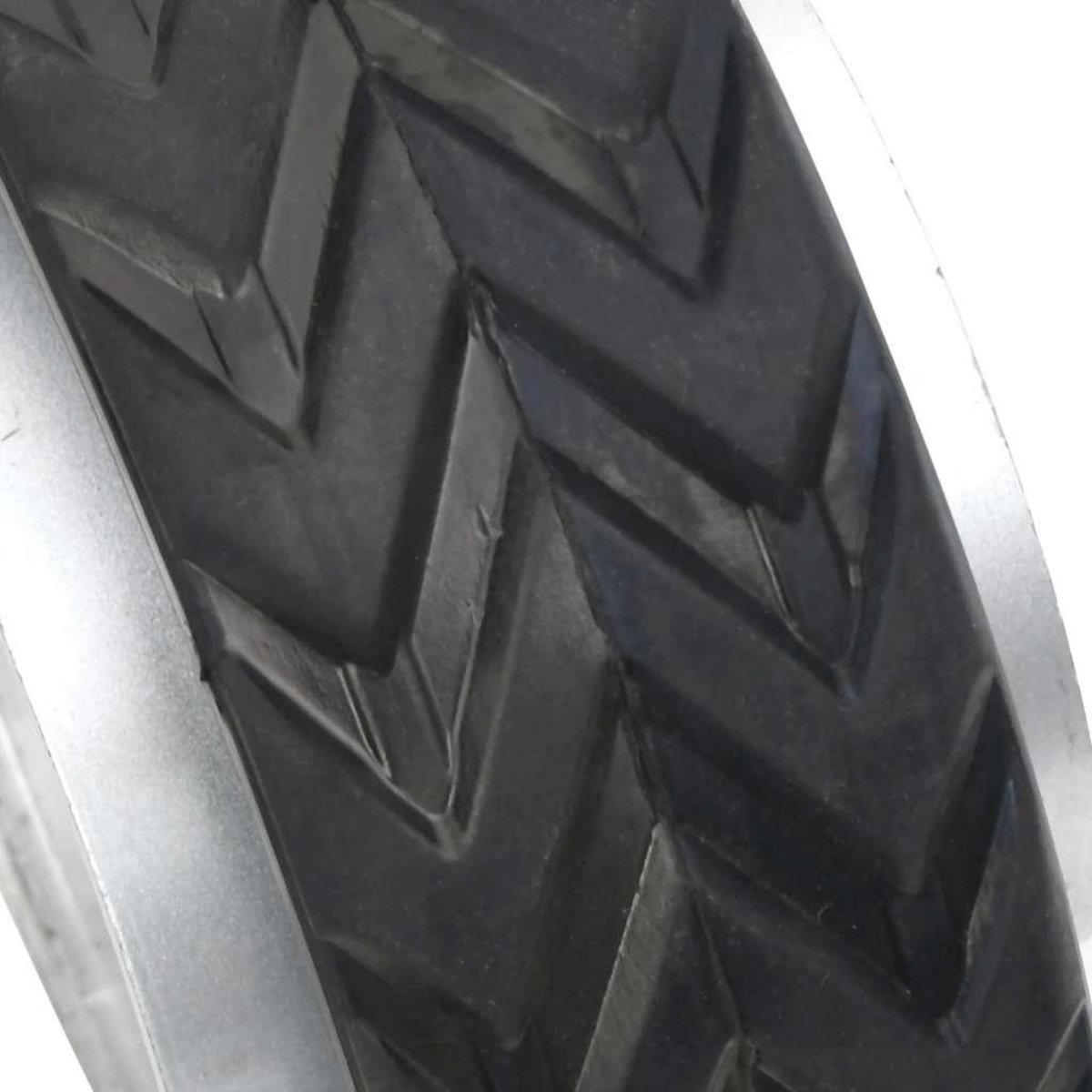 VIDAXL Roue pour remorque Ø19,5x10 cm aluminium et caoutchouc