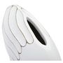 Voir la diapositive 5 : Paris Prix Vase Design en Relief  Lines  34cm Blanc