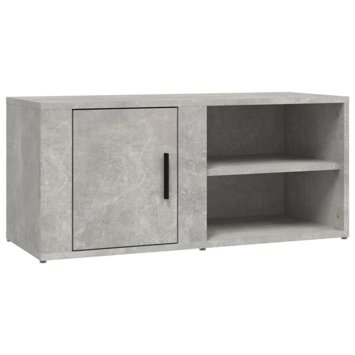VIDAXL Meuble TV Gris beton 80x31,5x36 cm Bois d'ingenierie