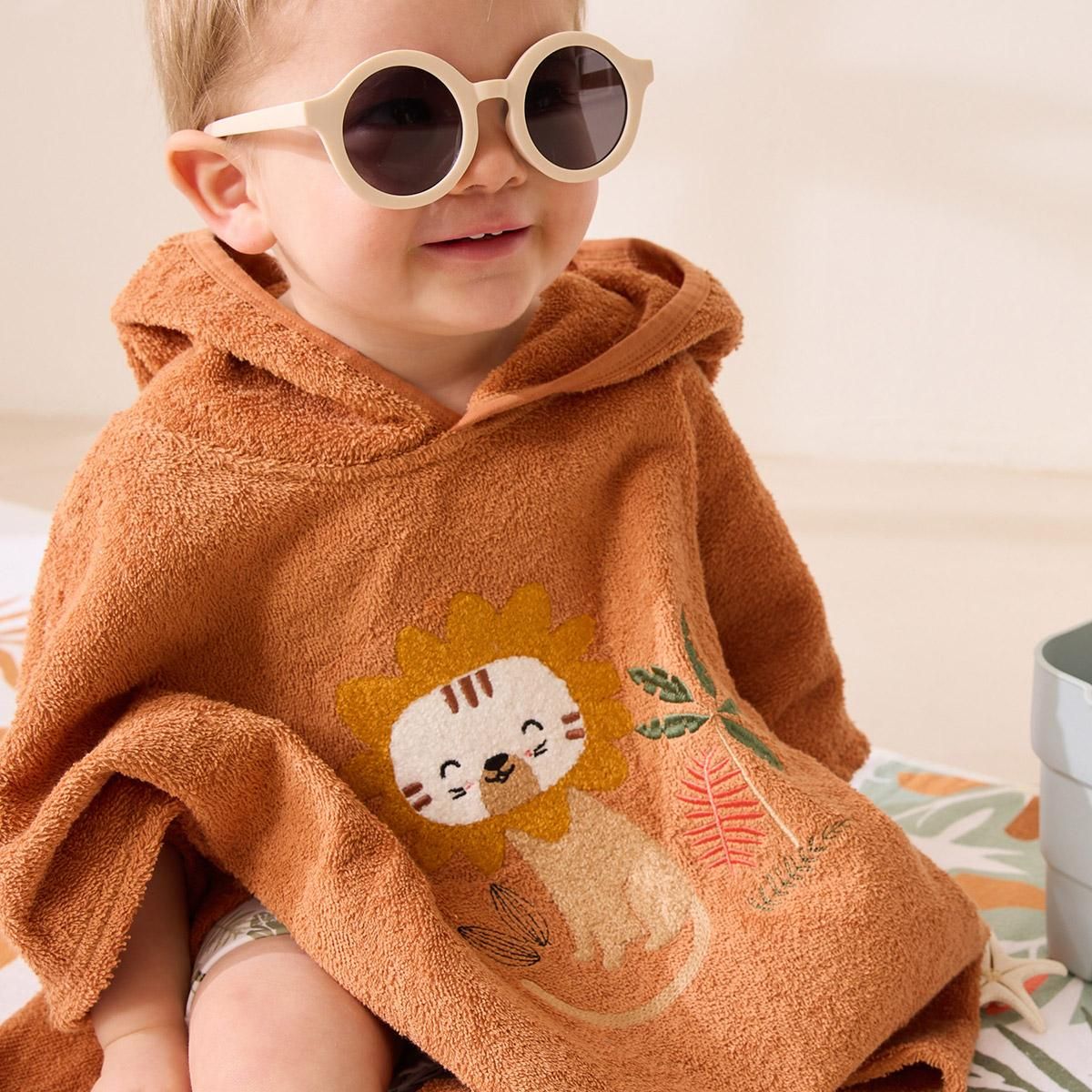Petit Béguin Poncho de bain bébé Mio