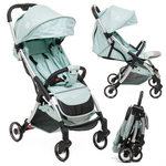 BEBELISSIMO Bebelissimo - Poussette bébé Citadine Ultra Compacte - De 0 à 36 mois - Teano - vert