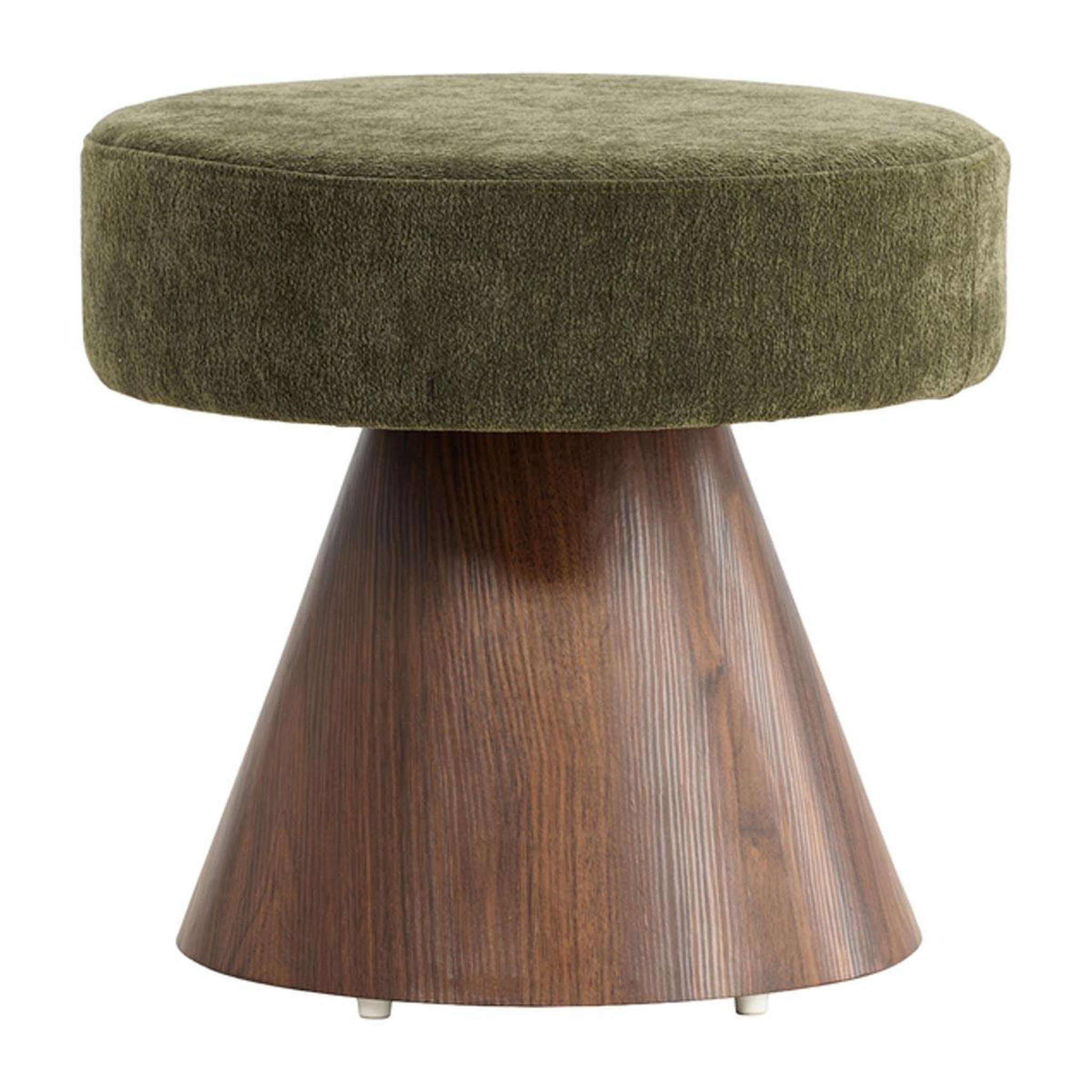 Paris Prix Pouf design  lanzo  48cm vert & moka