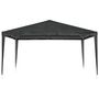 Voir la diapositive 3 : VIDAXL Tente de reception professionnelle 4x4 m Anthracite 90 g/m^2