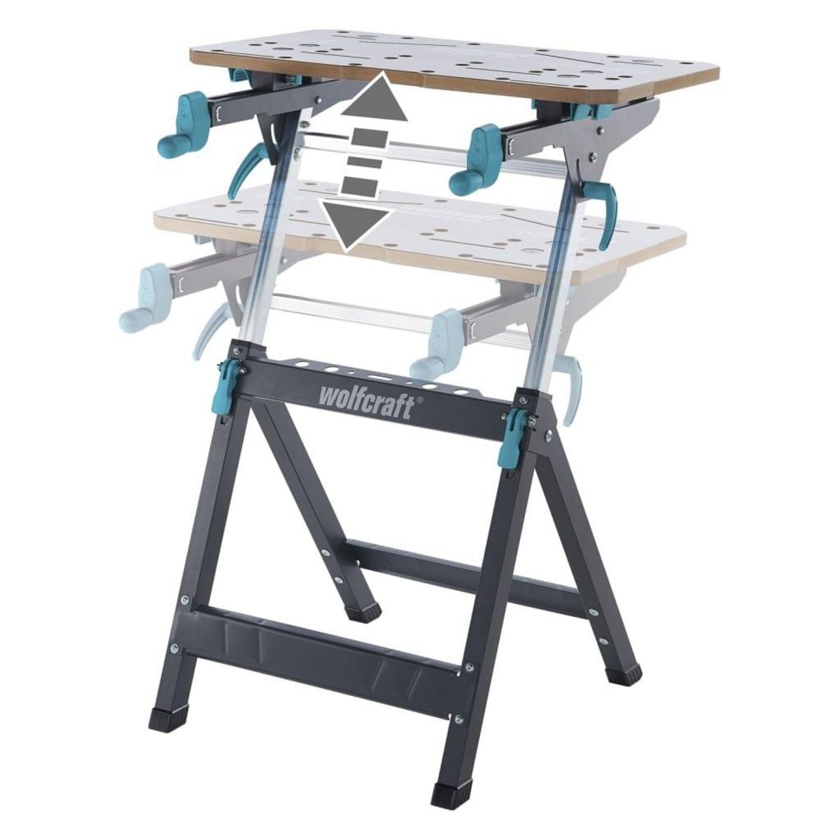 WOLFCRAFT wolfcraft Serrage et table de machine MASTER 750 ERGO