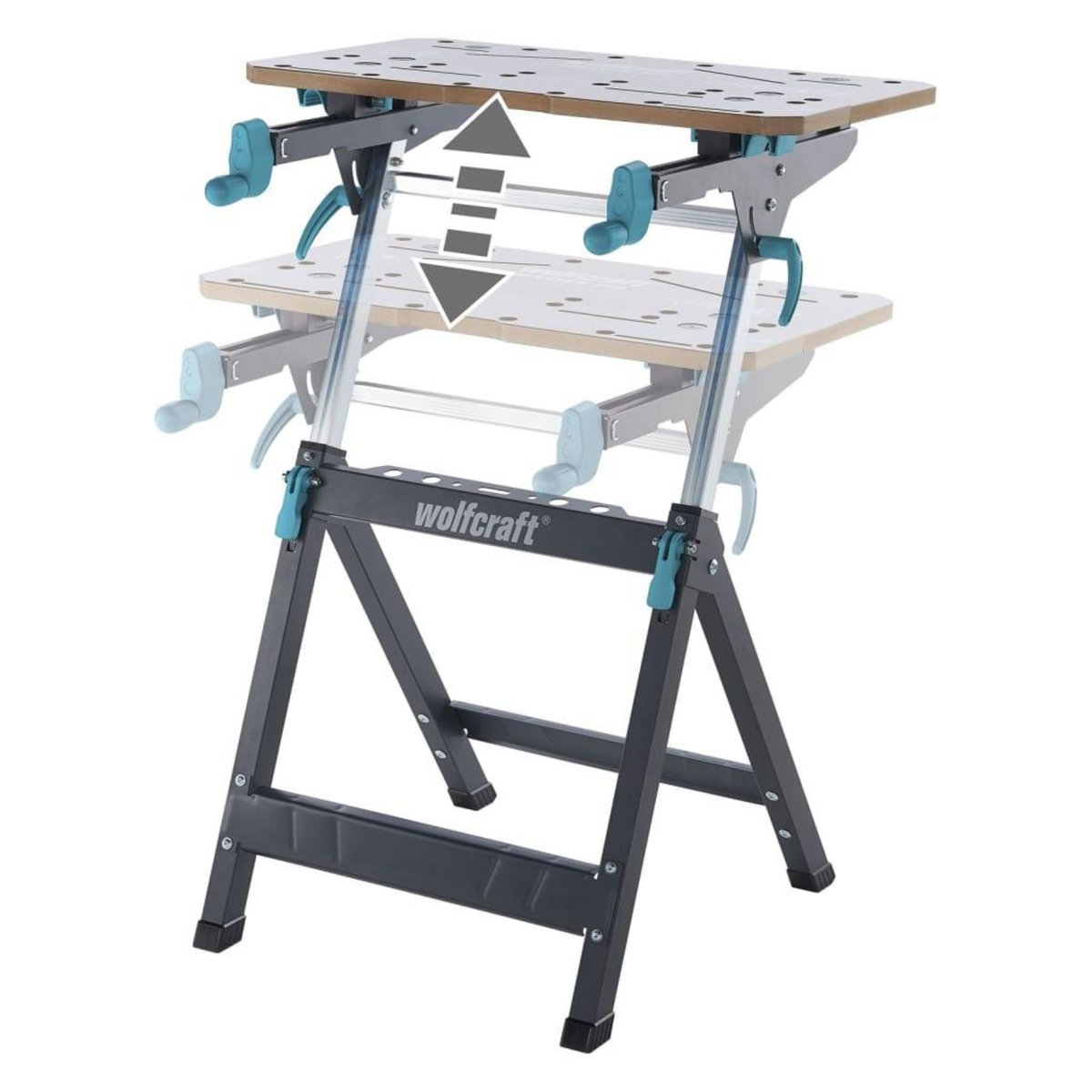 WOLFCRAFT wolfcraft Serrage et table de machine MASTER 750 ERGO