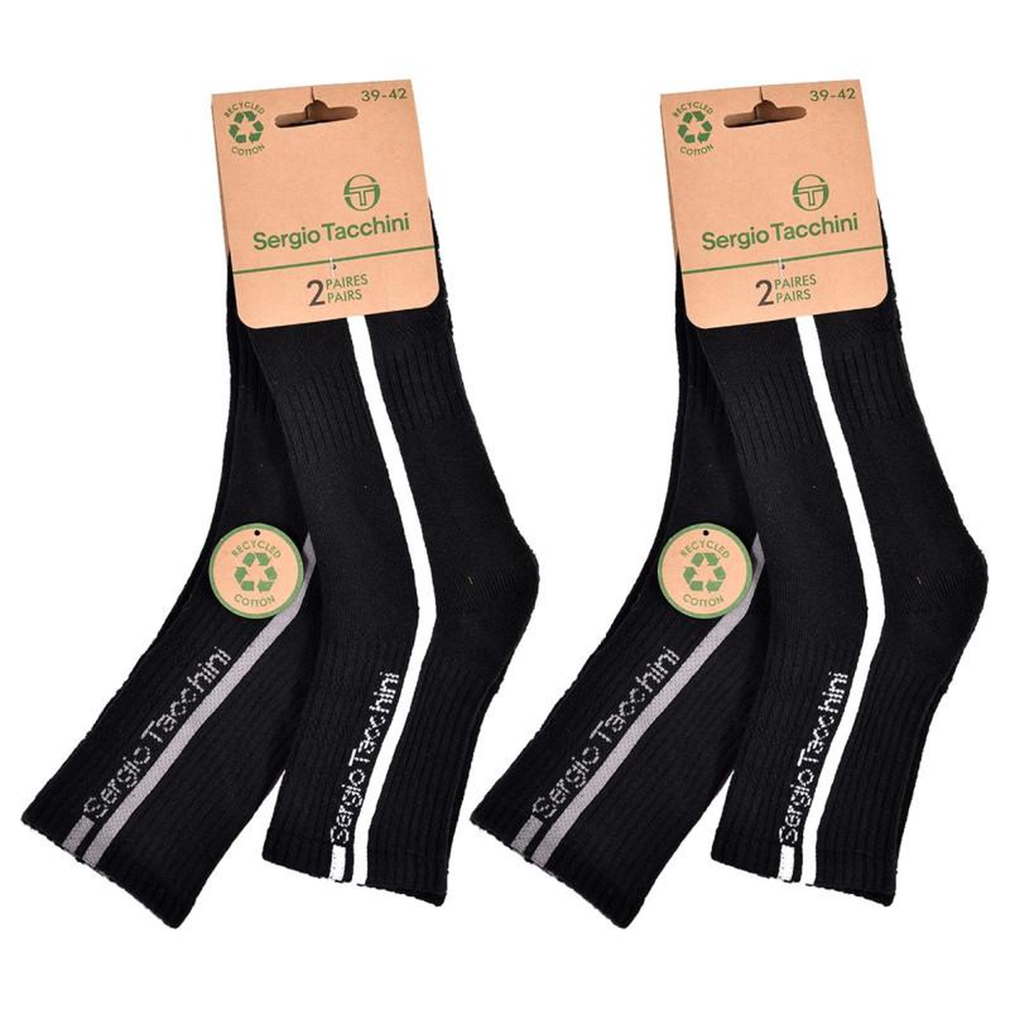 Voir la diapositive 3 : SERGIO TACCHINI Chaussettes QUARTER SERGIO TACCHINI Lot de 4 Paires