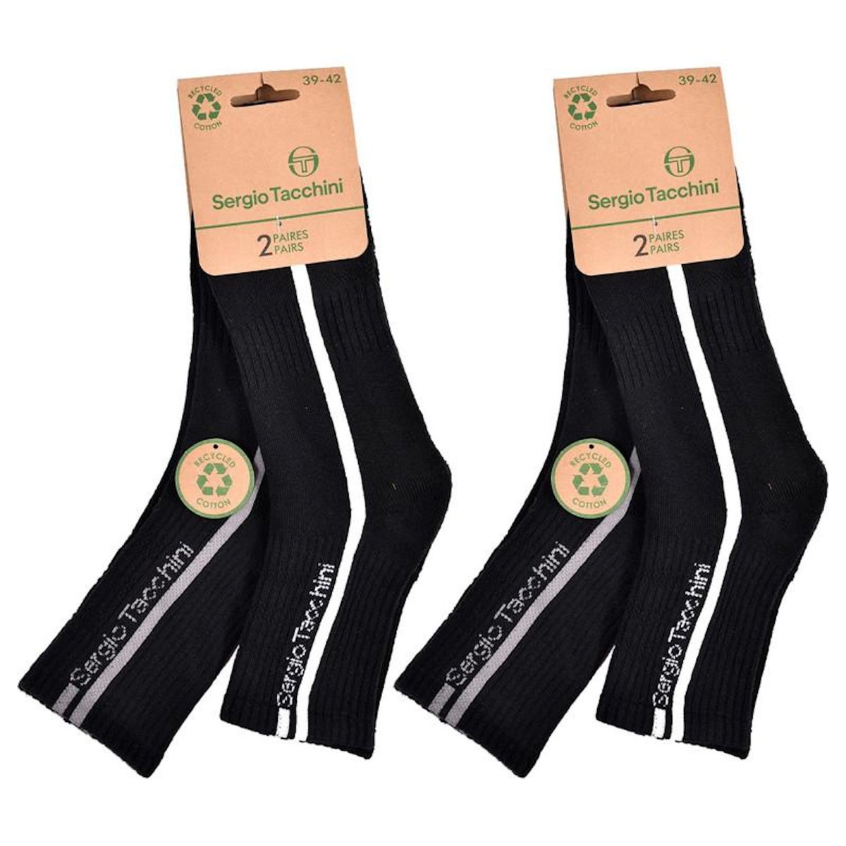 SERGIO TACCHINI Chaussettes QUARTER SERGIO TACCHINI Lot de 4 Paires