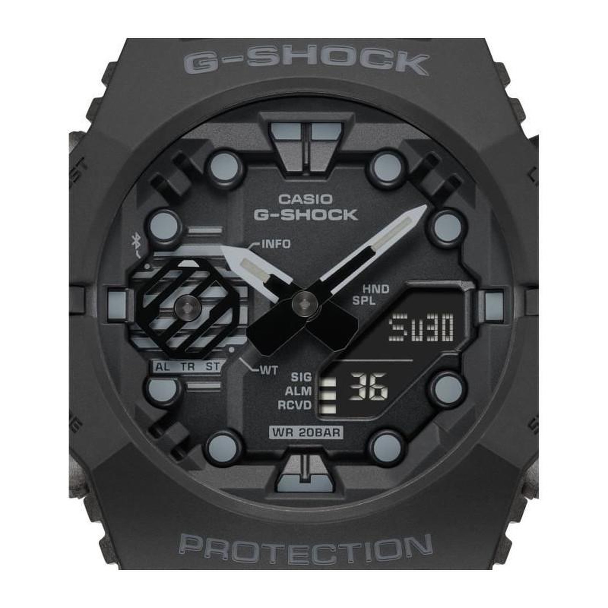 Voir la diapositive 4 : CASIO Montre - CASIO - G-Shock Classic - Bluetooth Smart - Résistance aux chocs - Super Illuminator - Noir
