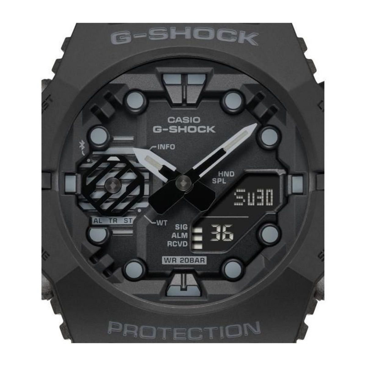 CASIO Montre - CASIO - G-Shock Classic - Bluetooth Smart - Résistance aux chocs - Super Illuminator - Noir
