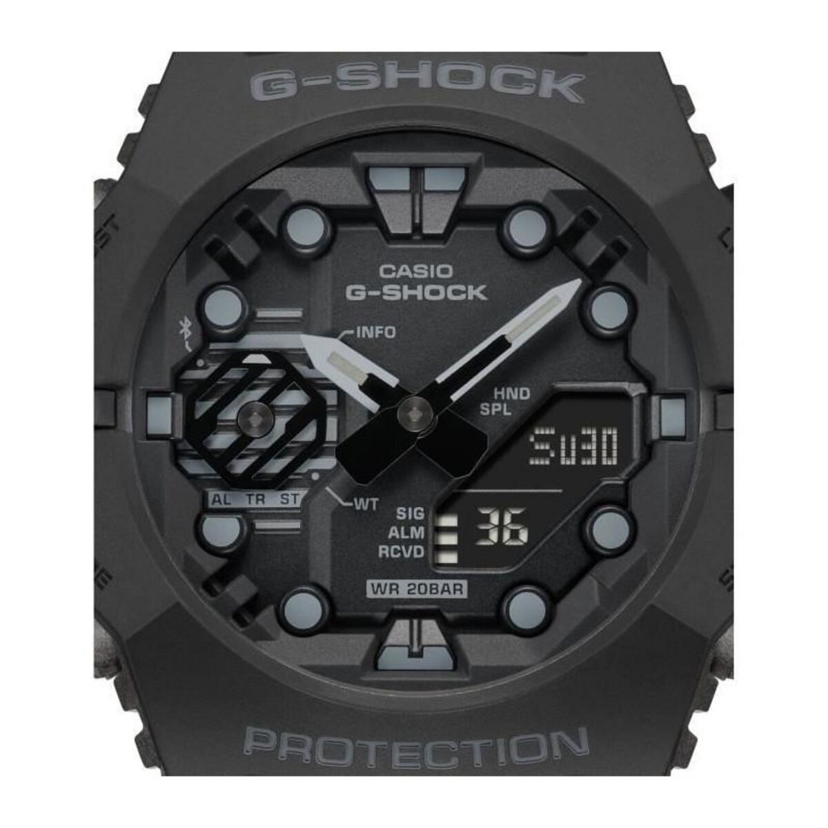 CASIO Montre - CASIO - G-Shock Classic - Bluetooth Smart - Résistance aux chocs - Super Illuminator - Noir