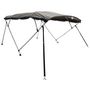 Voir la diapositive 3 : VIDAXL Toit bimini a 4 arceaux parois en maille 243x(170-182)x137 cm