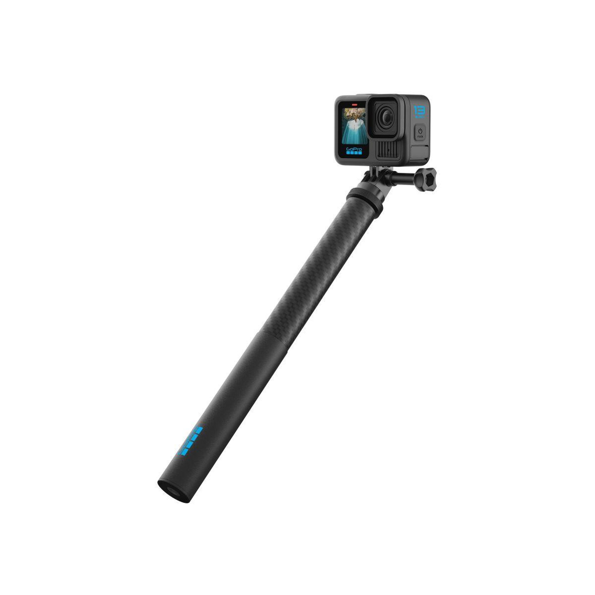 Voir la diapositive 3 : GOPRO Perche 1m carbon fiber extension pole