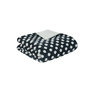 Voir la diapositive 2 : ACTUEL Plaid double face polaire/sherpa relief boule de neige  