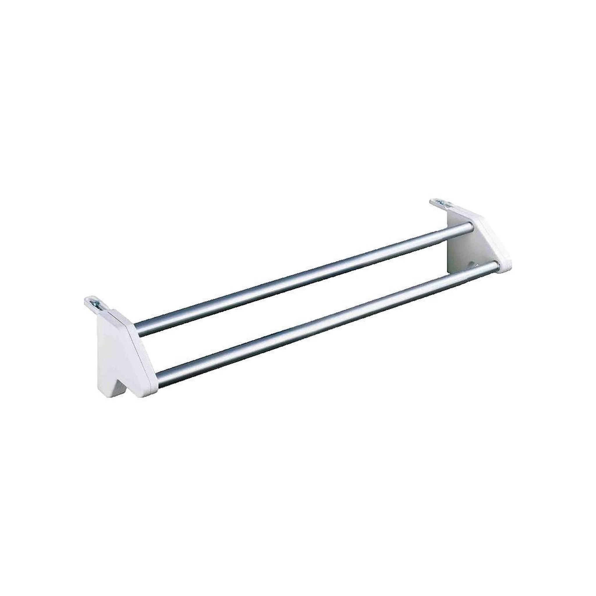 Wenko Séchoir Wenko Twin en aluminium inoxydable argenté