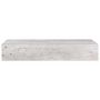 Voir la diapositive 5 : VIDAXL Etageres a tiroir murales 2 pcs Gris beton 60x23,5x10 cm MDF