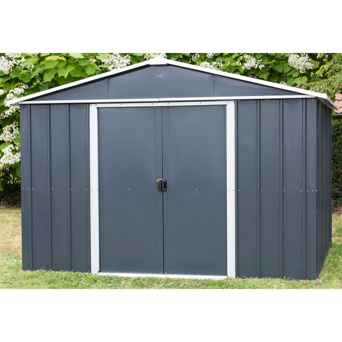 Yardmaster Abri de jardin métal - 5,97m² - PAMAYU