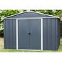 Voir la diapositive 1 : Yardmaster Abri de jardin métal - 5,97m² - PAMAYU
